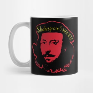 Shakespeare O MUERTE - Funny William Shakespeare Che guevarra Pop Art design Mug